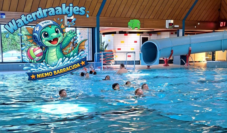 De Waterdraakjes zijn los: Een geslaagde eerste proeftraining!